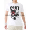 T-shirt fait sur commande d&#39;impression d&#39;écran des hommes de mode de coton fabricant en Chine